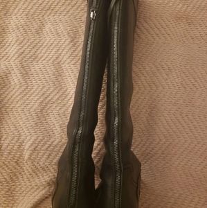 Knee High Leather Boots